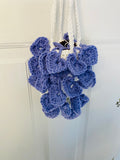 String of Hearts Hanging Plant - Handmade, Crochet